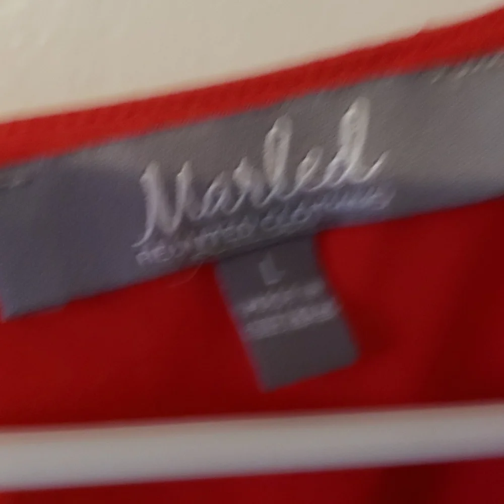 Marled Red Fiesta Blouse - Picture 6 of 9